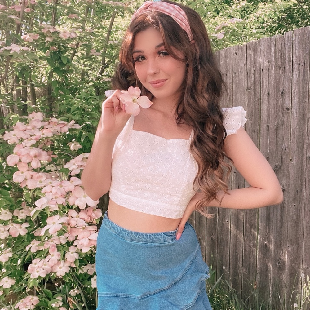 White Lace Blouse